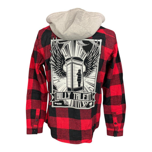 Billy Talent Hooded Flannel Custom Rework Medium