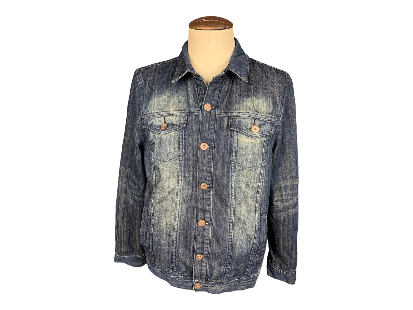 Pink Floyd Denim Jacket Custom Rework L