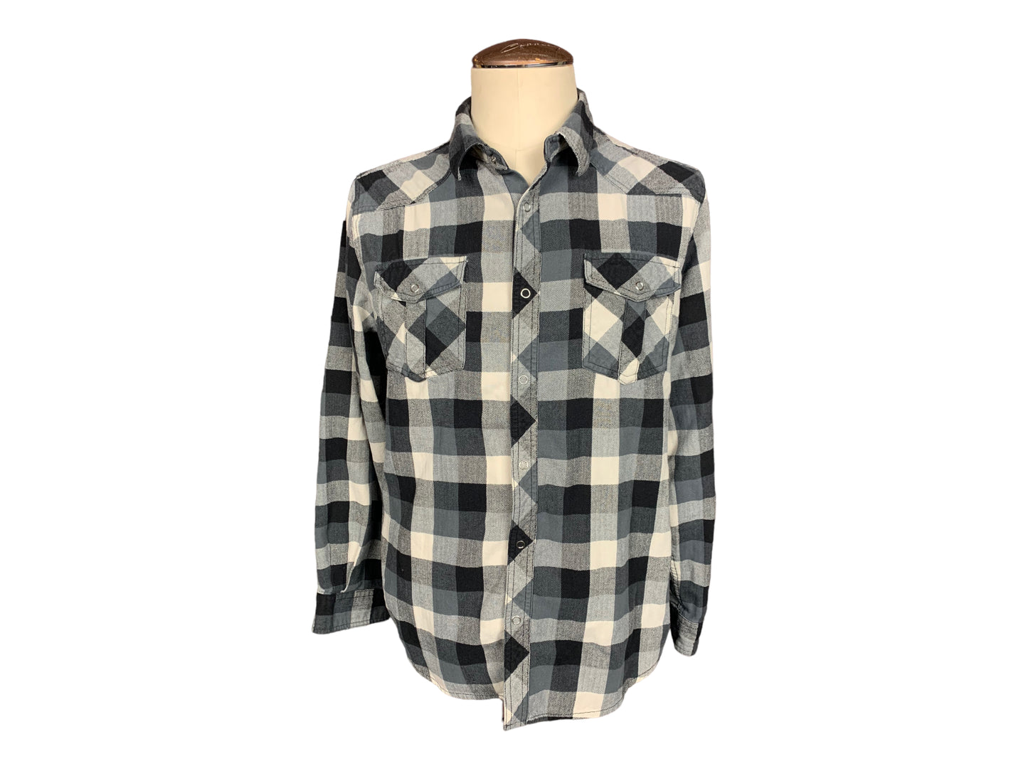 Elf Flannel Shirt Custom Rework L