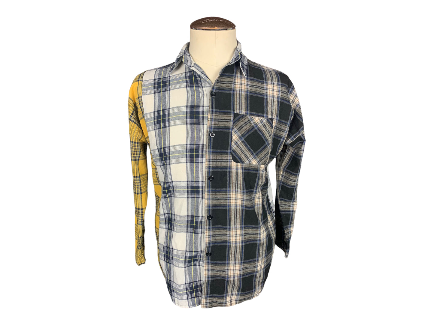The Haunted Mansion Flannel Shirt Custom Rework M