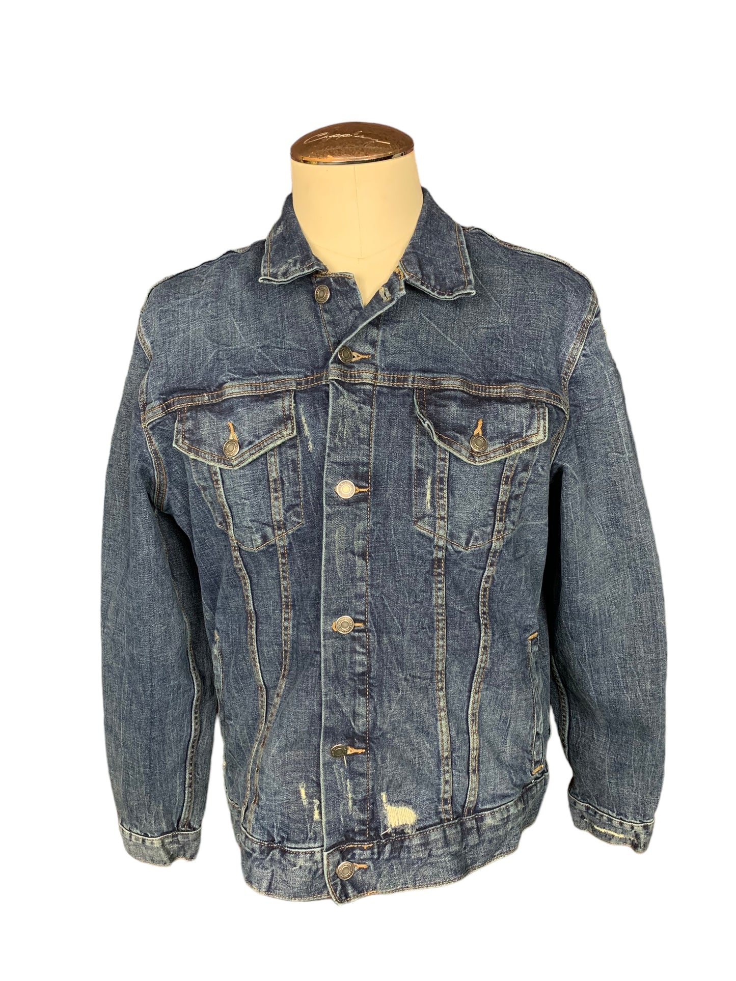 Megadeth Denim Jacket Custom Rework XL