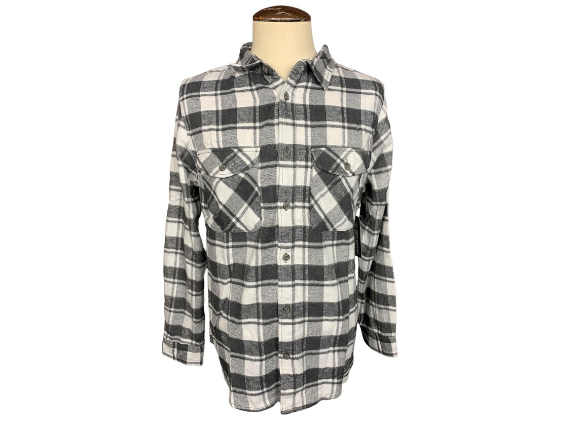 Lynyrd Skynyrd Flannel Shirt Custom Rework L