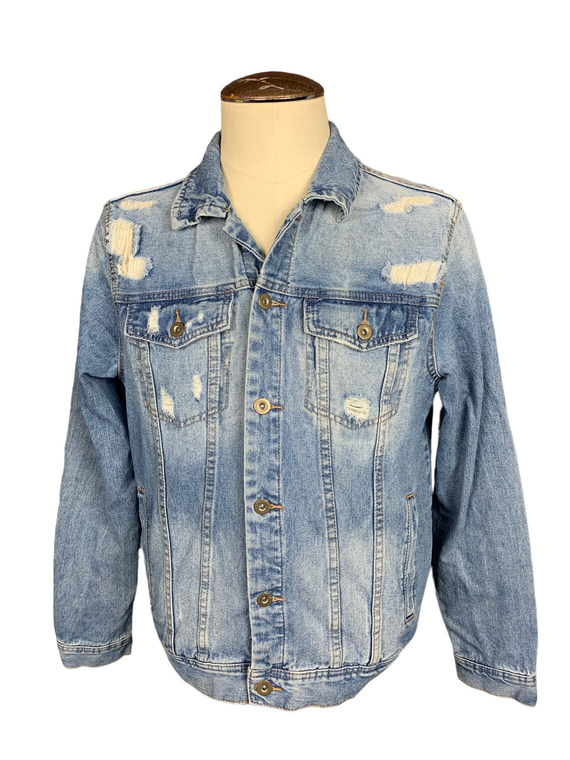 Metallica Jean Jacket Custom Rework L