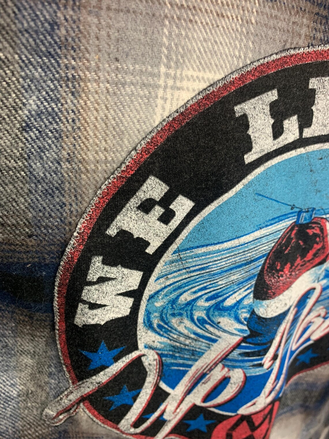 Morgan Wallen Flannel Shirt Custom Rework Large