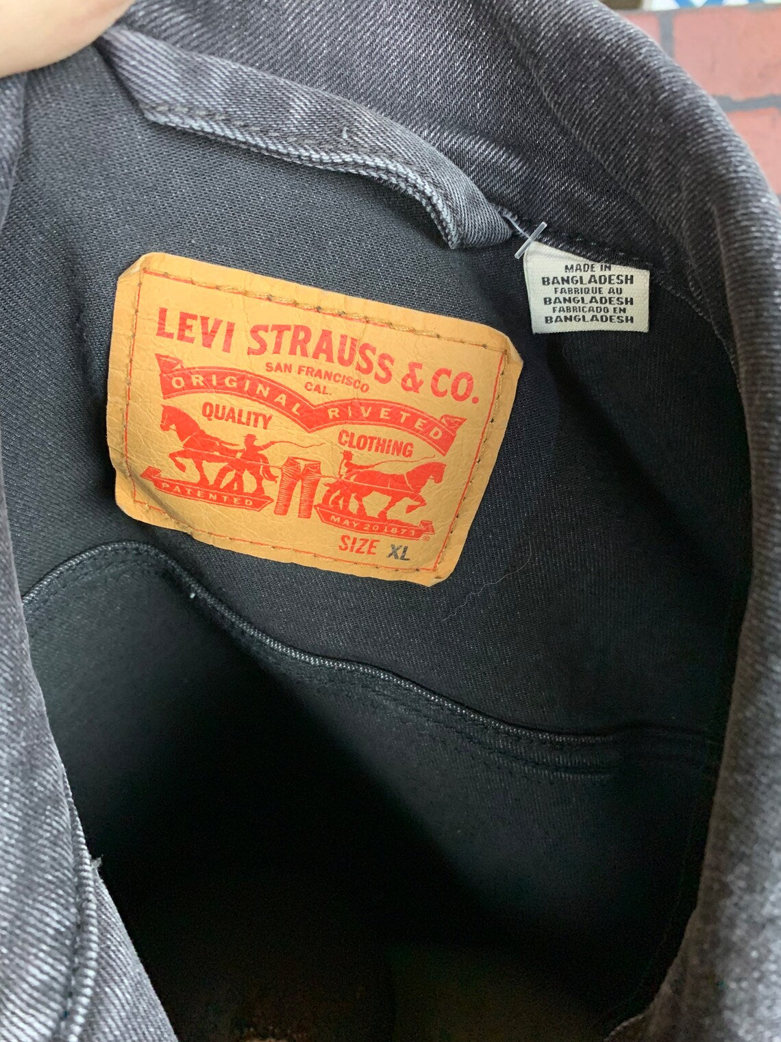 Motorhead Denim Jacket Custom Rework XL