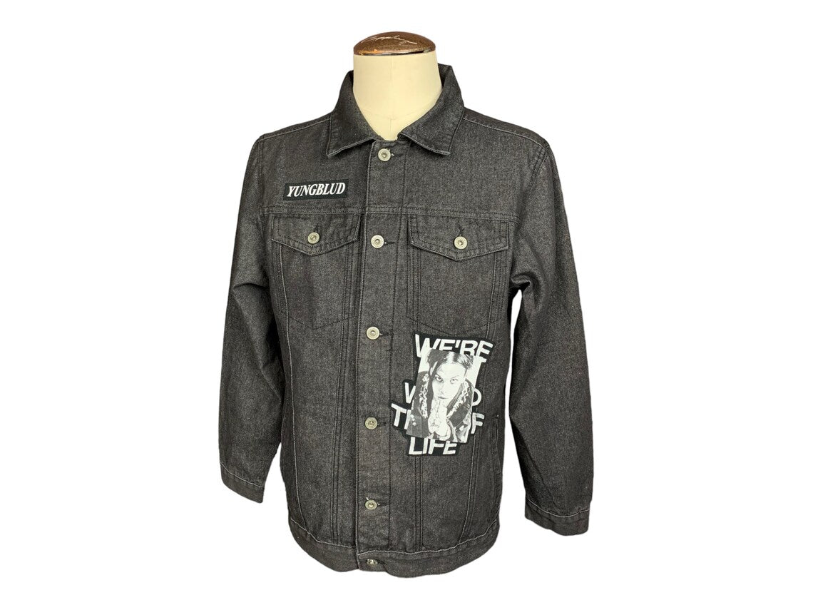 Yungblud Jean Jacket Custom Rework L