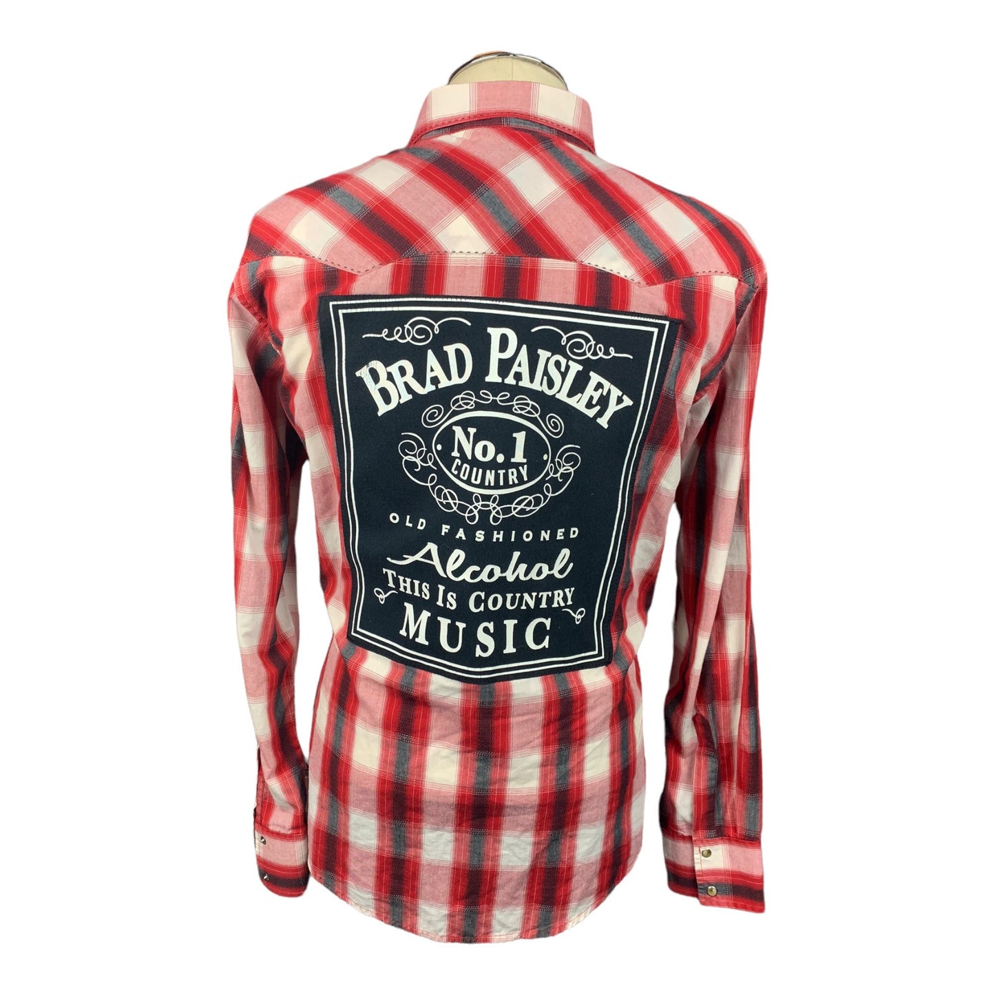Brad Paisley Flannel Custom Rework L