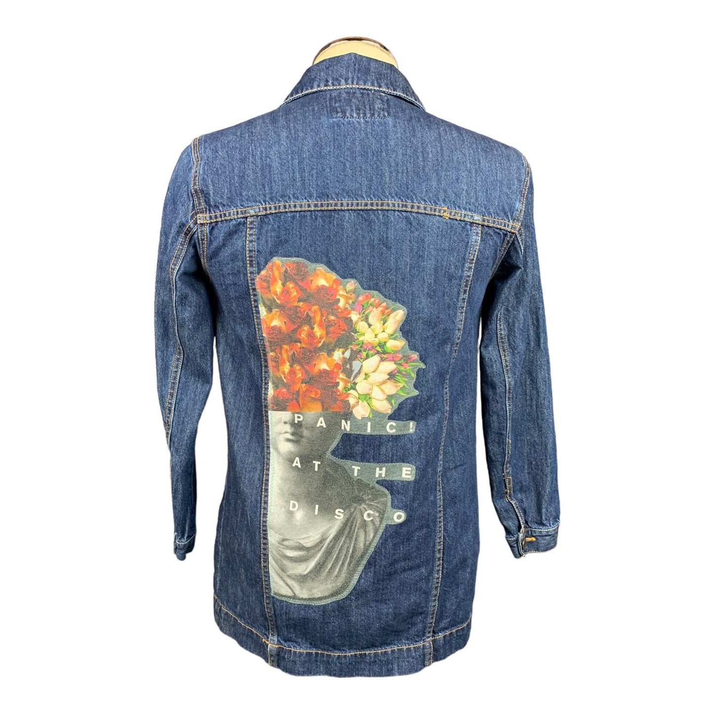 Panic At The Disco Jean Jacket Ladies Tall S