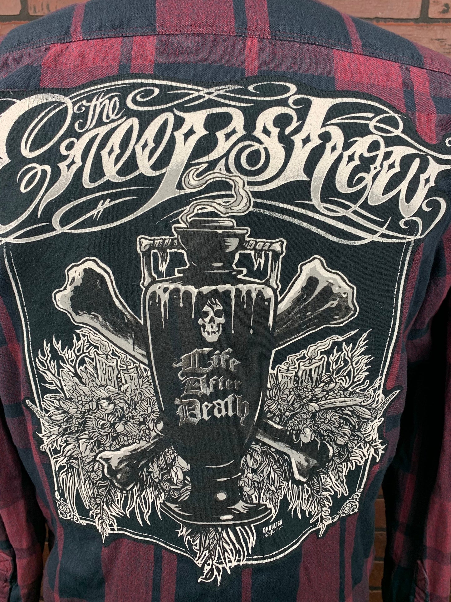 The Creepshow Flannel Custom Rework L