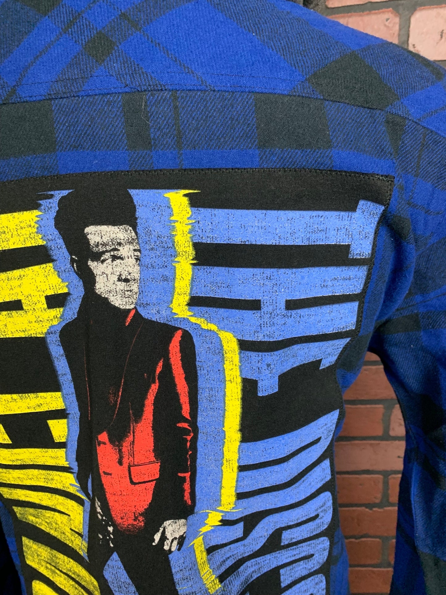 Panic at the Disco Hooded Flannel Custom Rework L