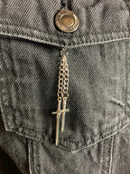 Sleep Token Jean Jacket Custom Rework Large III