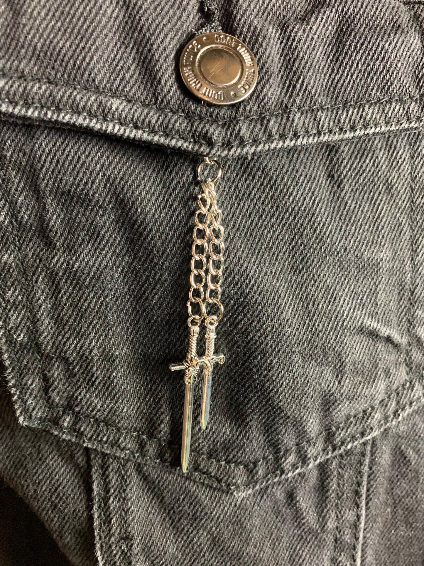 Sleep Token Jean Jacket Custom Rework Large III