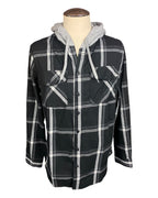 Terrifier Hooded Flannel Shirt Custom Rework XL