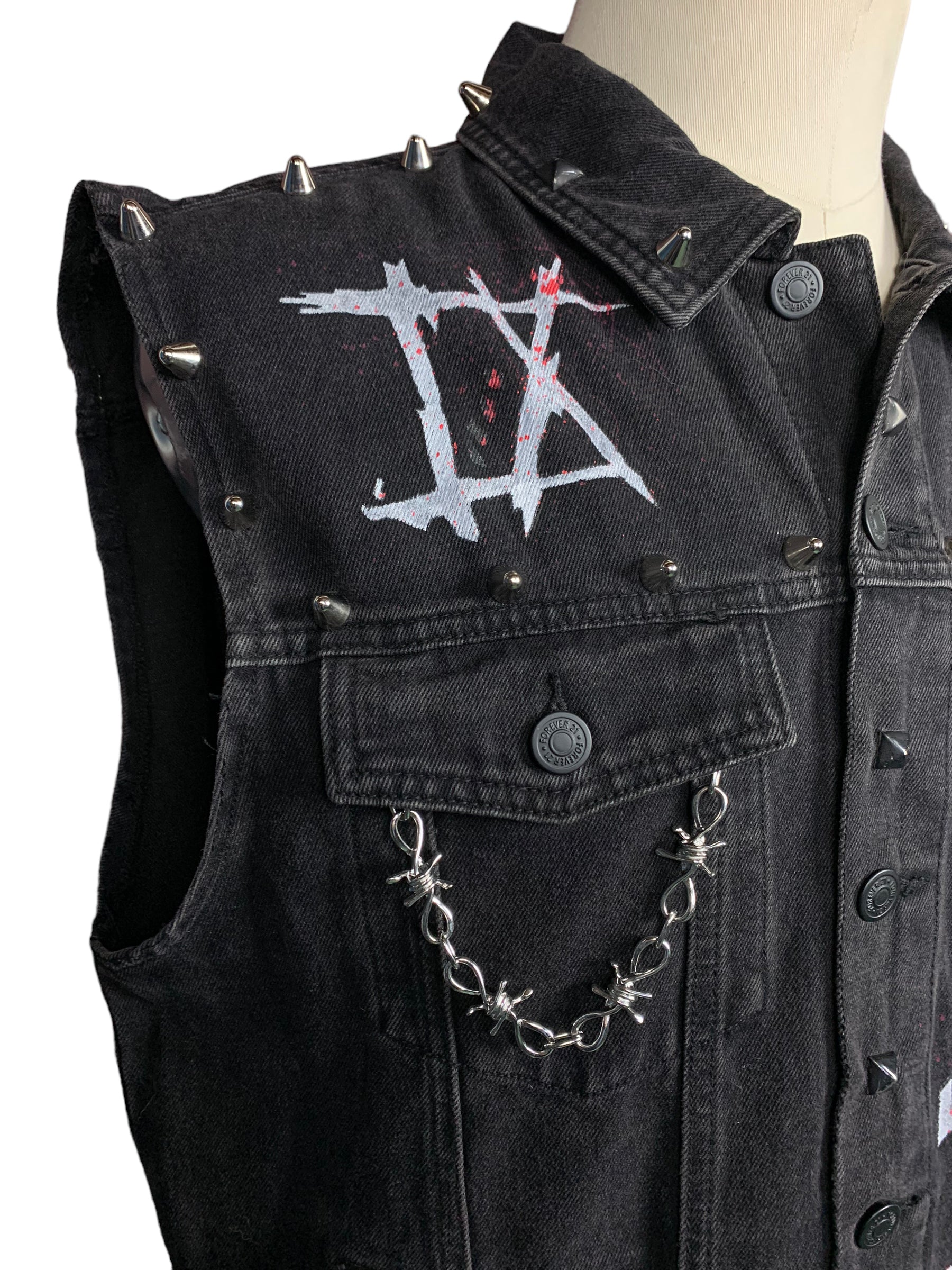 Ice Nine Kills Reworked Battle Vest Large