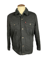 Friday the 13th Jean Jacket Custom Rework Levis Sherpa Lined XL