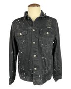 I Prevail Denim Jean Jacket Custom Rework Size Large
