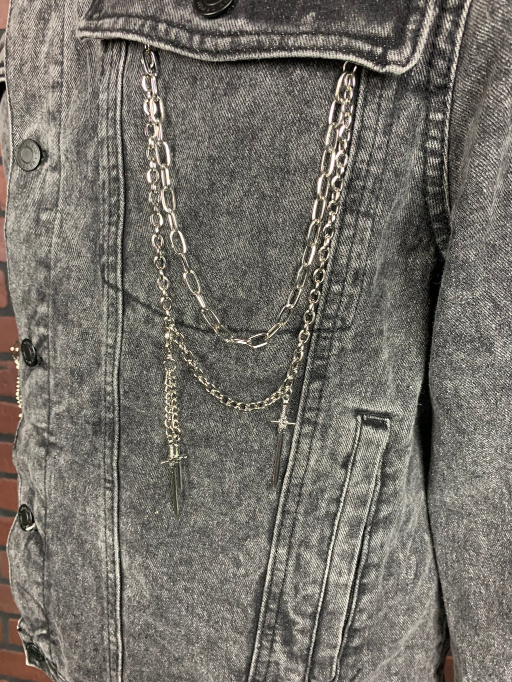 Sleep Token Jean Jacket Custom Rework XL I