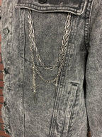 Sleep Token Jean Jacket Custom Rework XL I
