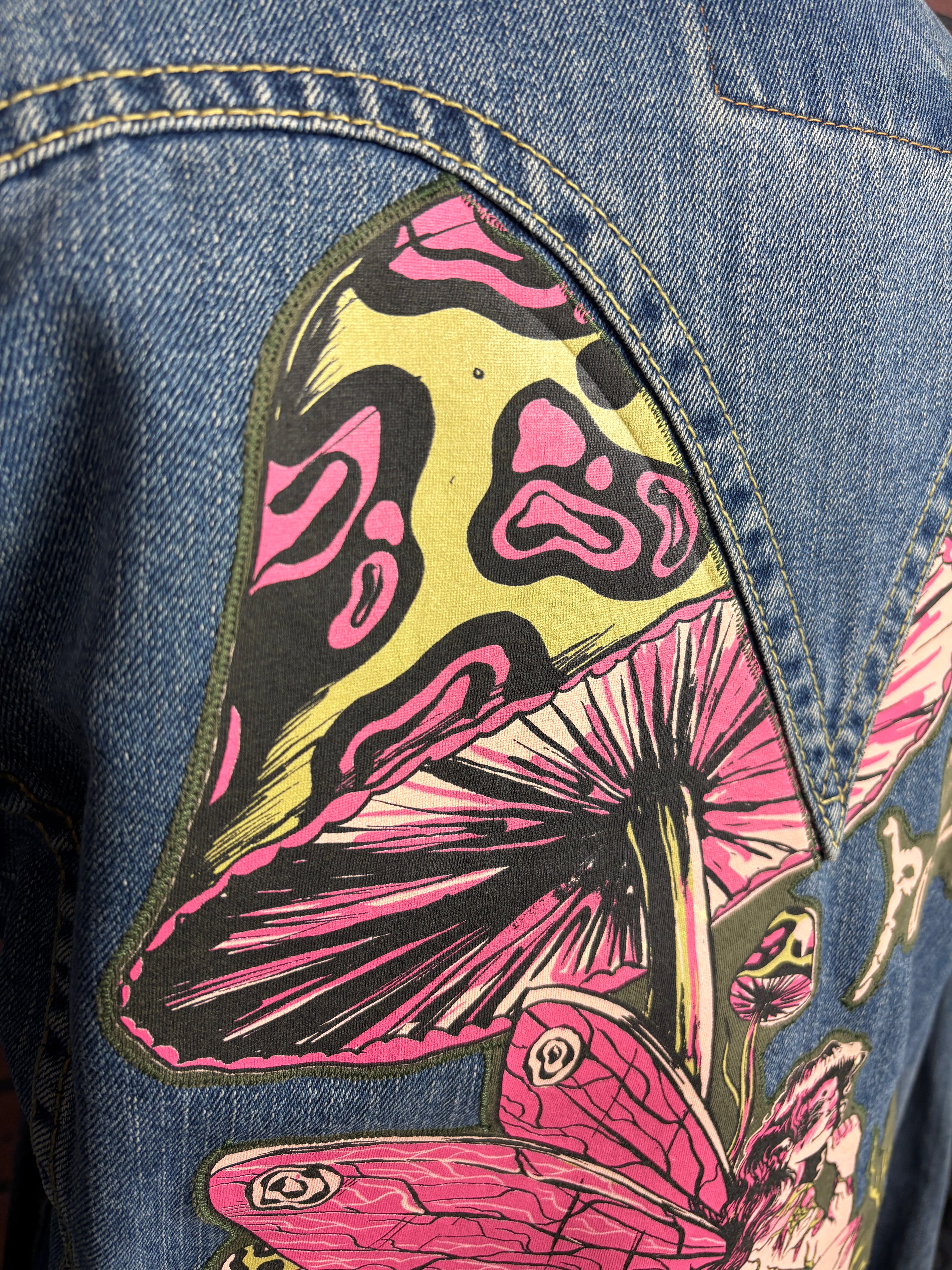 Melanie Martinez Reworked Jean Jacket Ladies size Medium