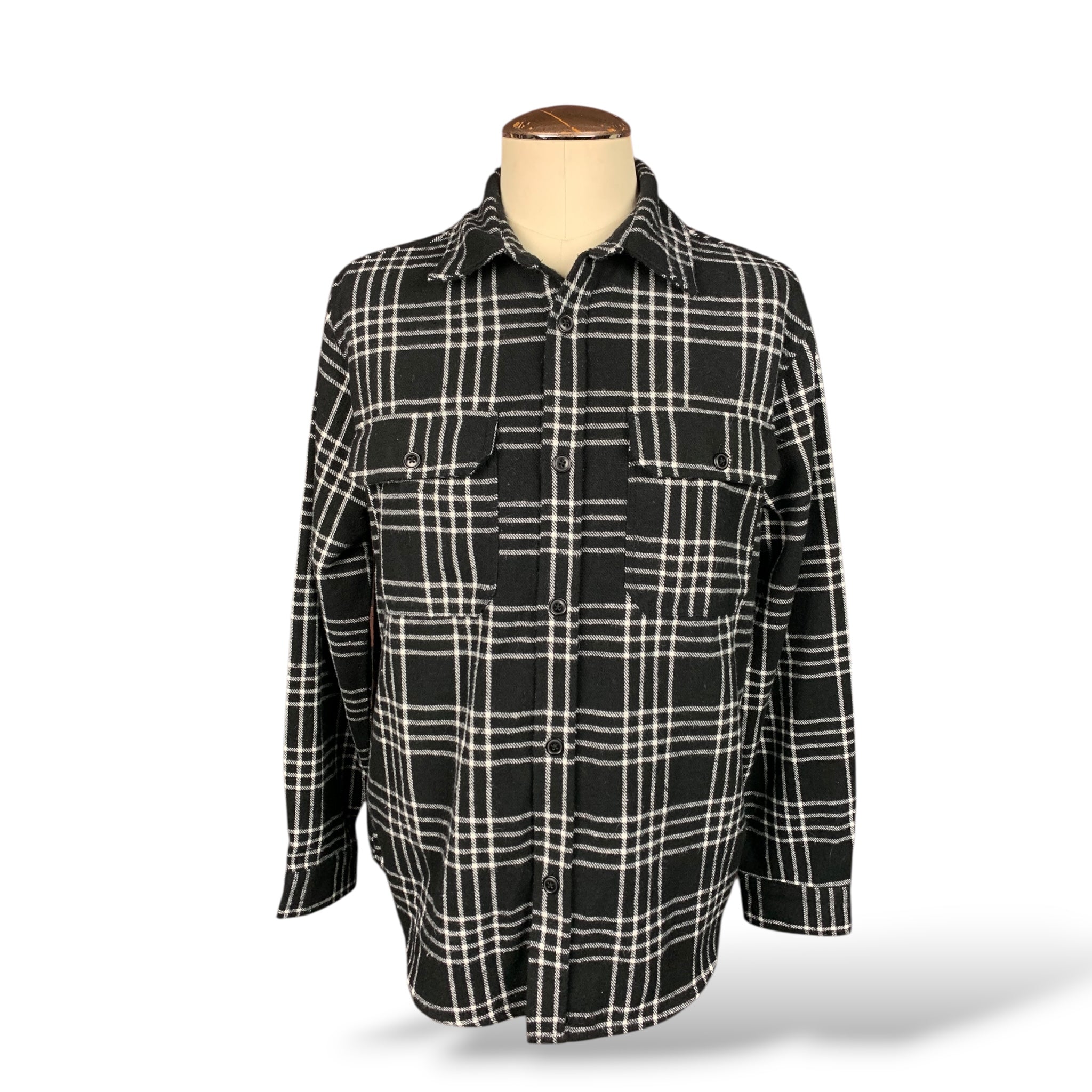 Spirit x Terrifier Flannel Shirt Custom Rework Size Large