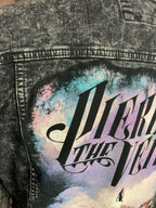 Pierce the Veil Denim Jean Jacket Custom Rework Size Small