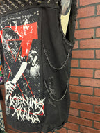 Ice Nine Kills Spike & Stud Battle Vest Size XL
