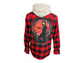 The Crow Hooded Flannel Custom Rework Large
