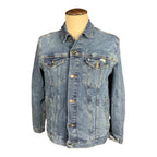 Guns n Roses Jean Jacket Custom Rework Size Large