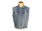 Lamb of God Denim Vest Custom Rework Large