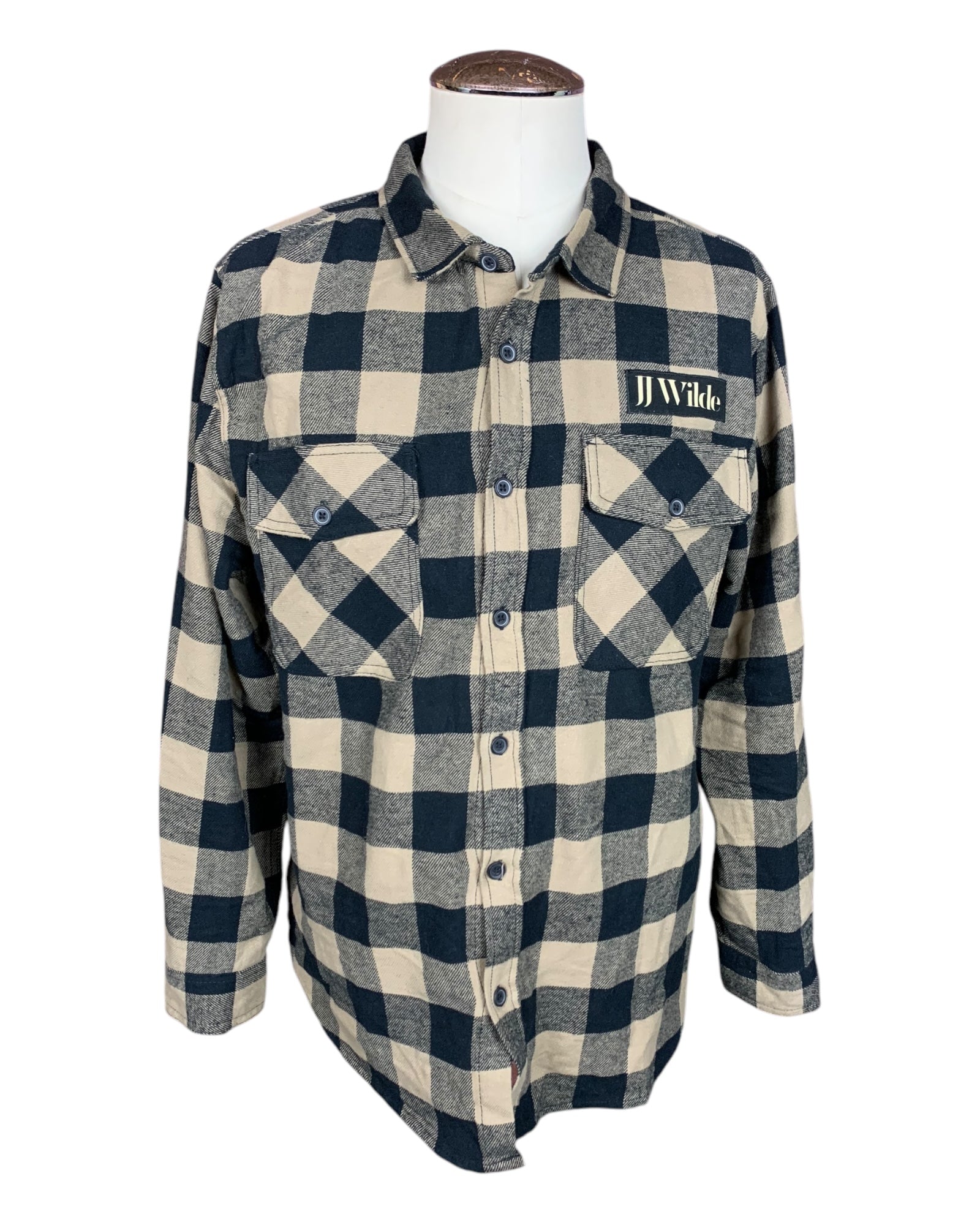JJ Wilde Flannel Shirt Custom Rework XL