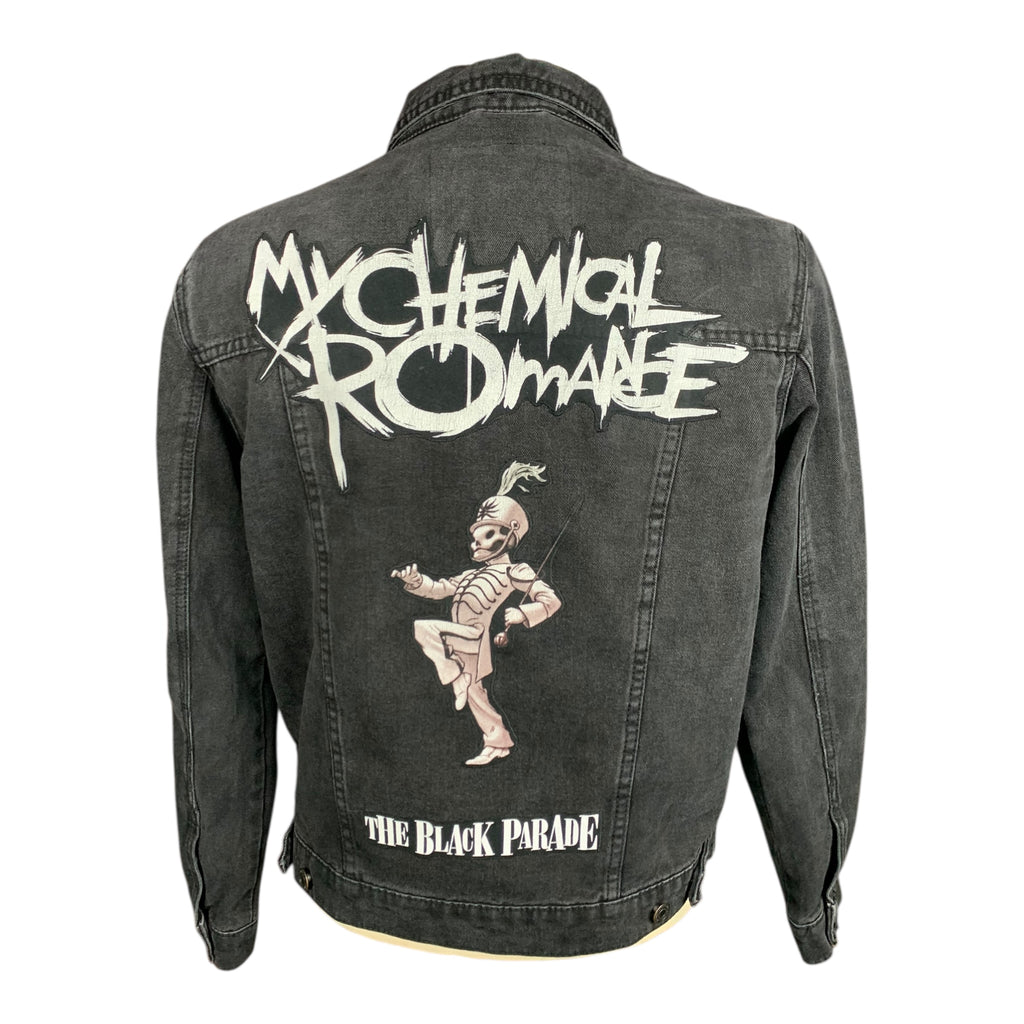 My Chemical Romance Jean Jacket Custom Rework Ladies Large