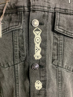 Sleep Token Jean Jacket Custom Rework XL II