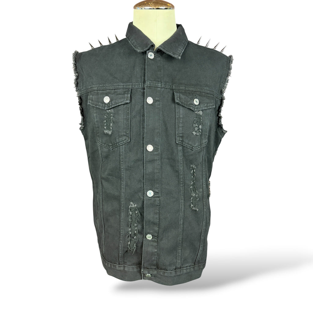 Ice Nine Kills Spike & Stud Battle Vest Size XL