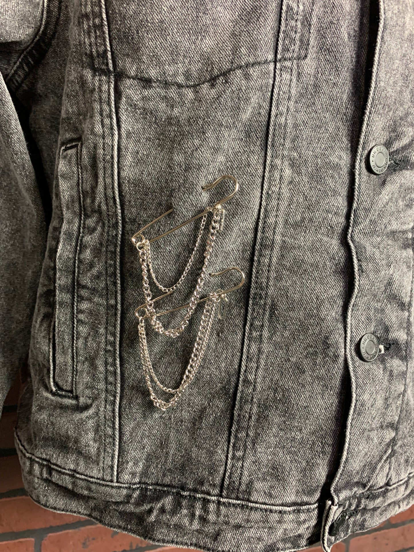 Sleep Token Jean Jacket Custom Rework XL I