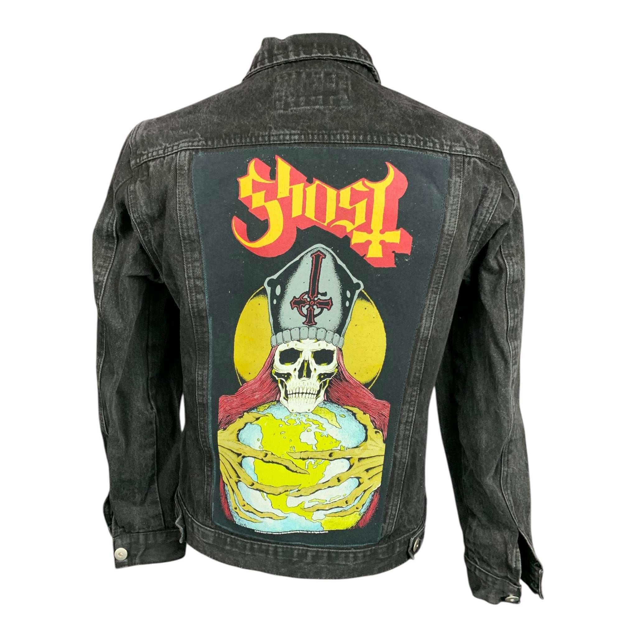 Ghost Jean Jacket Custom Rework Medium
