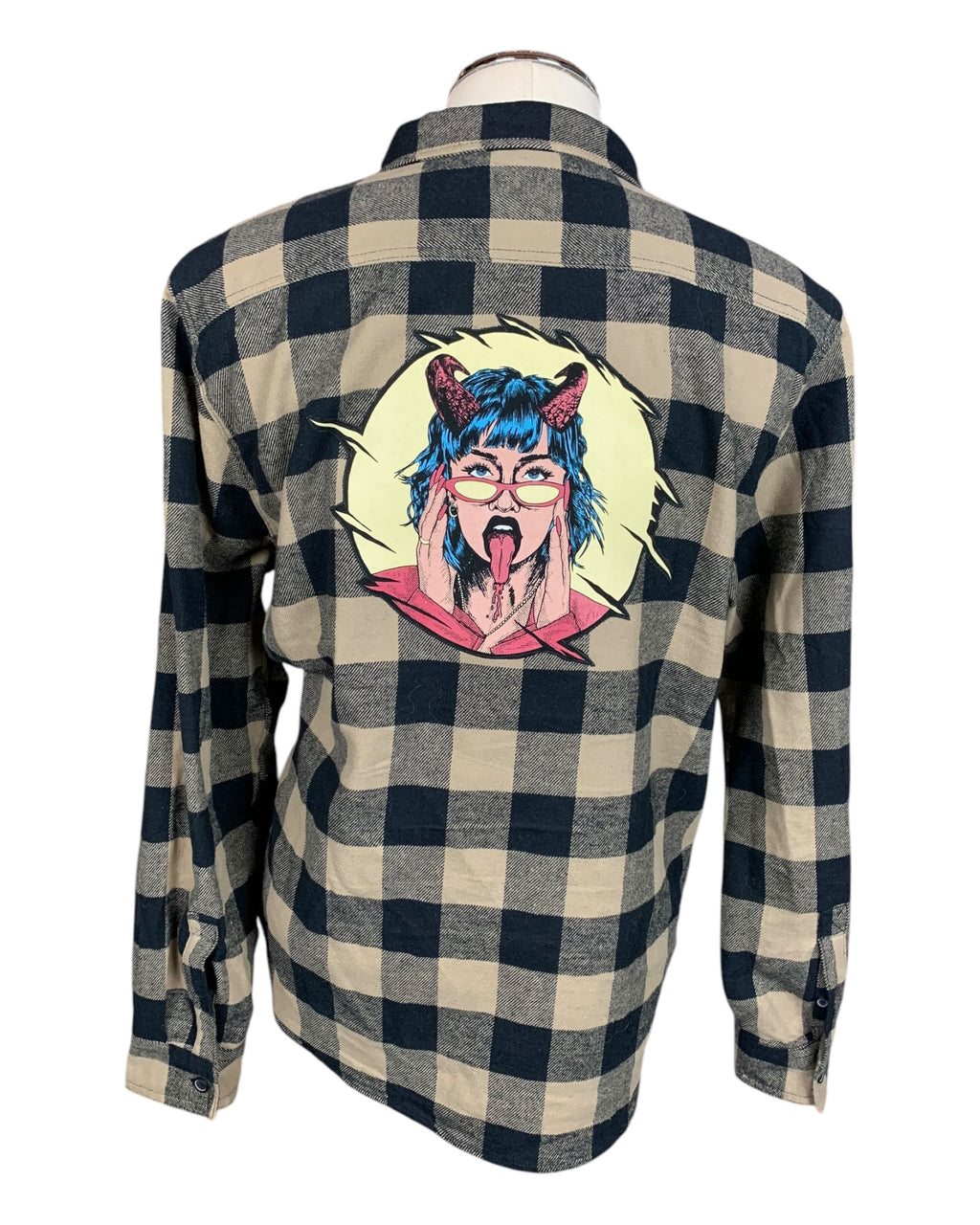 JJ Wilde Flannel Shirt Custom Rework XL