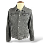 Jack Skellington Reworked Denim Jacket — Large