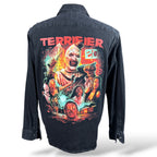 Terrifier Reworked Denim Shirt — XL