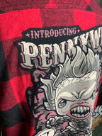 Pennywise Horror Flannel Custom Rework M