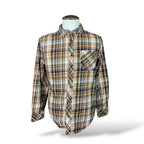 Chucky and Tiffany Flannel Shirt Custom Rework Size Large