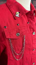 Terrifier Reworked Denim Jacket — XL