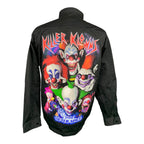 Killer Klowns from Outer Space Jean Jacket Custom Rework Size XL
