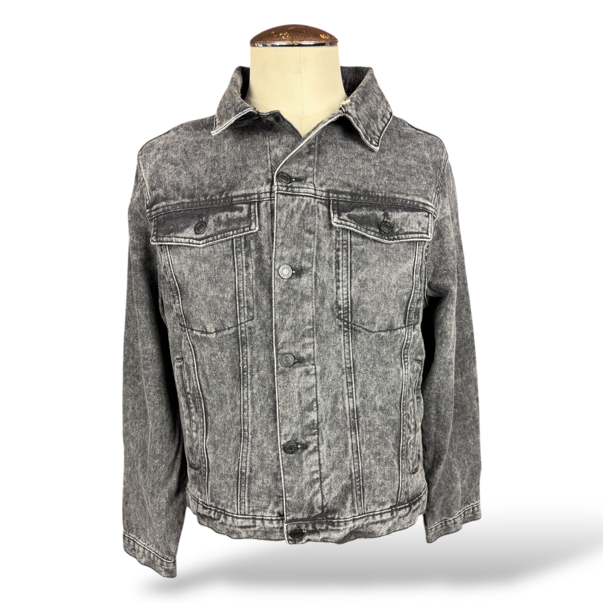 Slayer Denim Jean Jacket Custom Rework Medium
