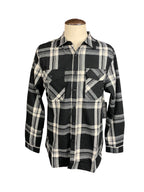Black Craft Cult Nevermore Flannel Shirt Custom Rework XL