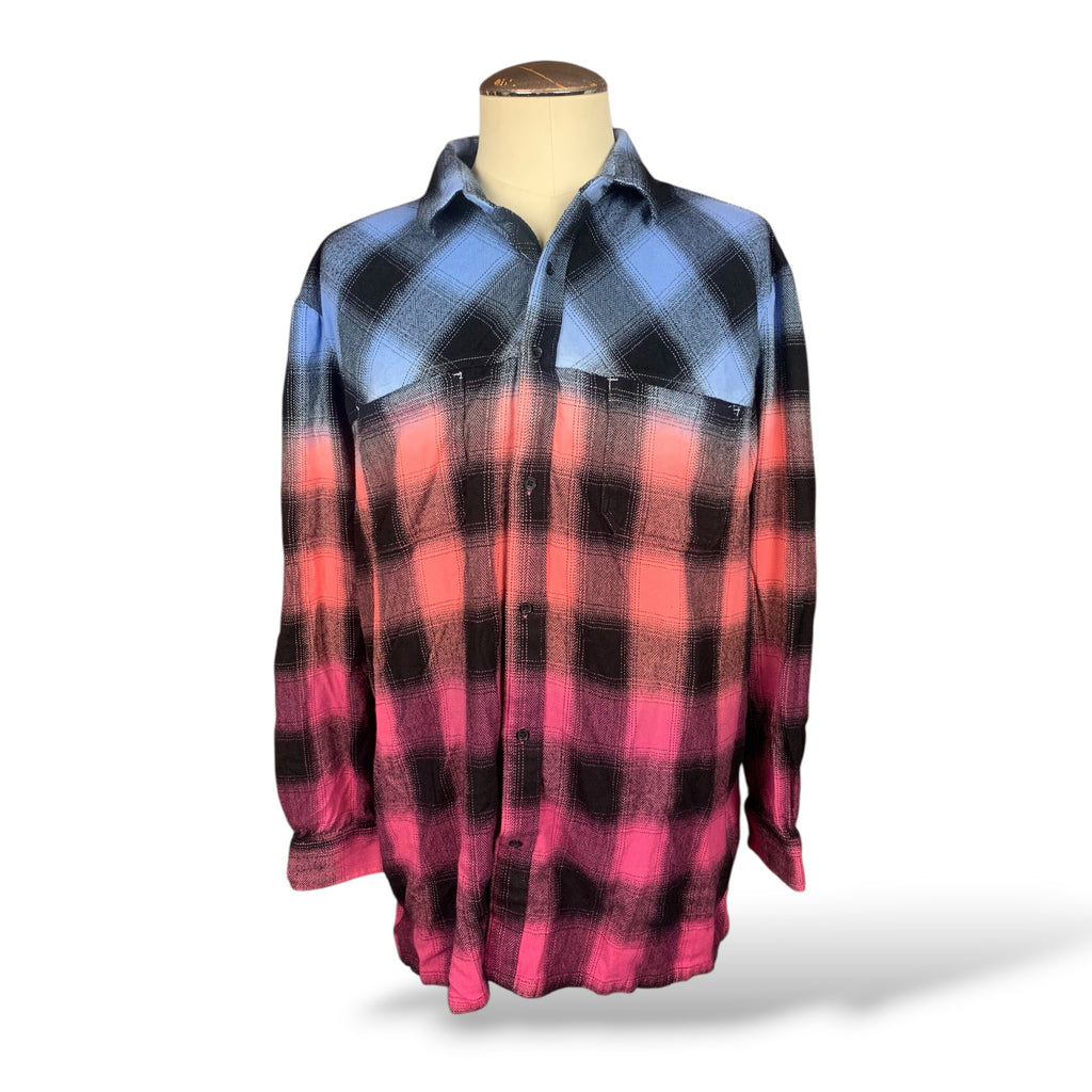 M3GAN Flannel Shirt Custom Rework Size XXL