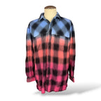 M3GAN Flannel Shirt Custom Rework Size XXL