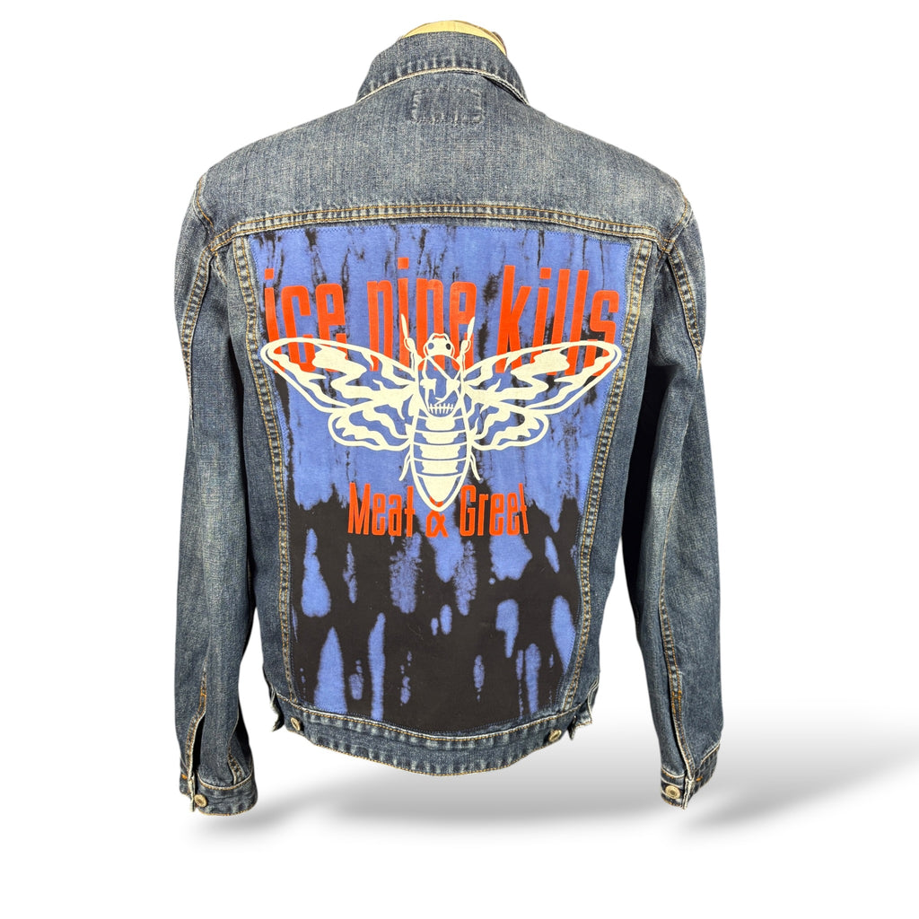Ice Nine Kills Reworked Jean Jacket size large