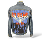 Ice Nine Kills Moth Reworked Denim Jacket — Large