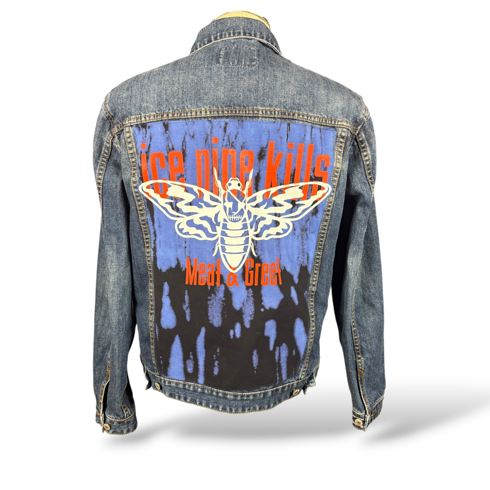 Ice Nine Kills Reworked Jean Jacket size large