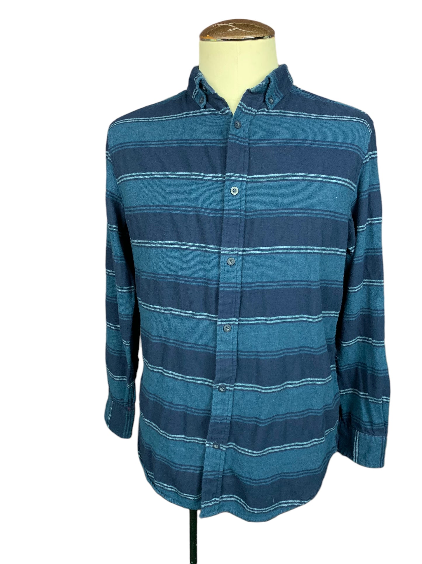 Johnny Cash Flannel Shirt Custom Rework L